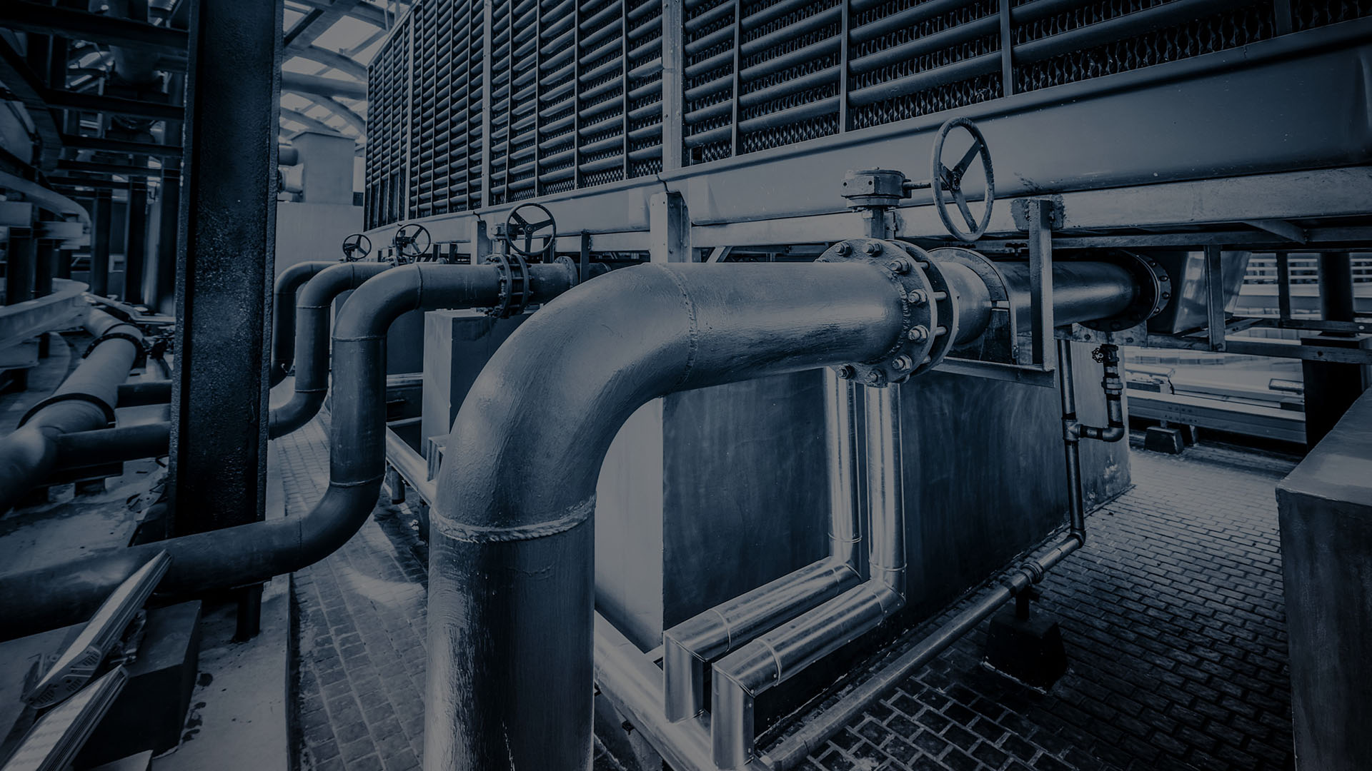 Commercial mechanical equipment and industrial pipework