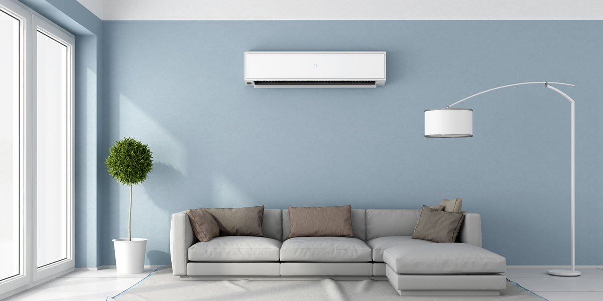 Wall-Mounted Split Air Conditioner — detail view