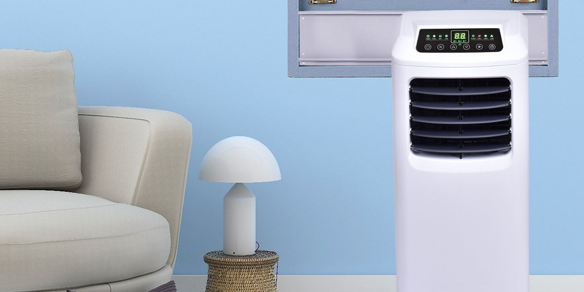Floor-Standing Inverter Air Conditioner — detail view