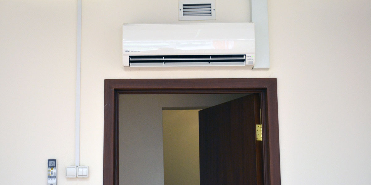 Wall-Mounted Fan Coil Units — detail view