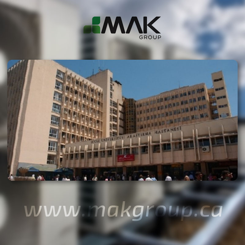 Connected multi-storey building wings